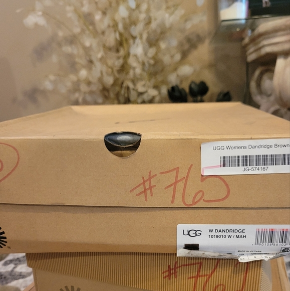 Ugg Dandridge Suede Heeled Boot Hardware Buckle Designer  Slip-On #765 - Picture 13 of 14